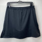 Pebble Beach Performance Skort Sz Medium Black Active Stretch Skirt/Shorts EUC