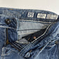 Miss Me Capri Jeans 25 Lowrise Denim Aztec Embroidery/Rhinestones/Studs Distress