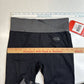 North Face Secondskin Leggings Womens Sz Medium Black/Gray Activewear Pants NEW