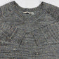 Soft Surroundings Tunic Sweater Sz 1X Gray With Sequins Holiday Top Plus Size