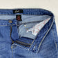 Earl Slim Tapered Leg Jeans Womens 8 Midrise Stretch Denim Blue Jeans Distressed