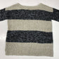 LOFT Striped Sequin Sweater Sz Small Multicolor Long Sleeve Wool/Alpaca Blend