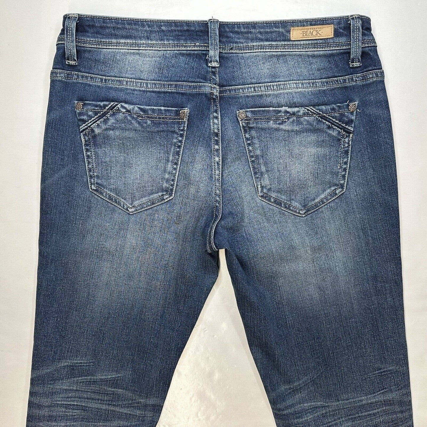 Buckle Black Fit No 76 Straight Jeans 26x32 (Actual 30x30.5) Stretch Blue Denim