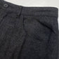 Eddie Bauer Wool Blend Midi Skirt Womens 8 Dark Gray Long Lined Slit Pockets