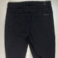 7 For All Mankind High Waist Skinny Sz 33 Black Stretch Denim Jeans Modal EUC