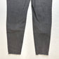 Maurices High Rise Skinny Jean Women L/12 Stretch Gray Denim Button Fly Distress