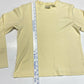 LL Bean Long Sleeve Crewneck Tee Shirt Sz Small Yellow Butter Casual Top EUC