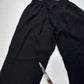 Vince 100% Silk Jogger Pants Womens XS Black Sheer Lightweight Summer Zipper