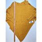 Gibson Latimer Tunic Sweater XL Mustard Yellow Asymmetrical Dolman Sleeve NEW