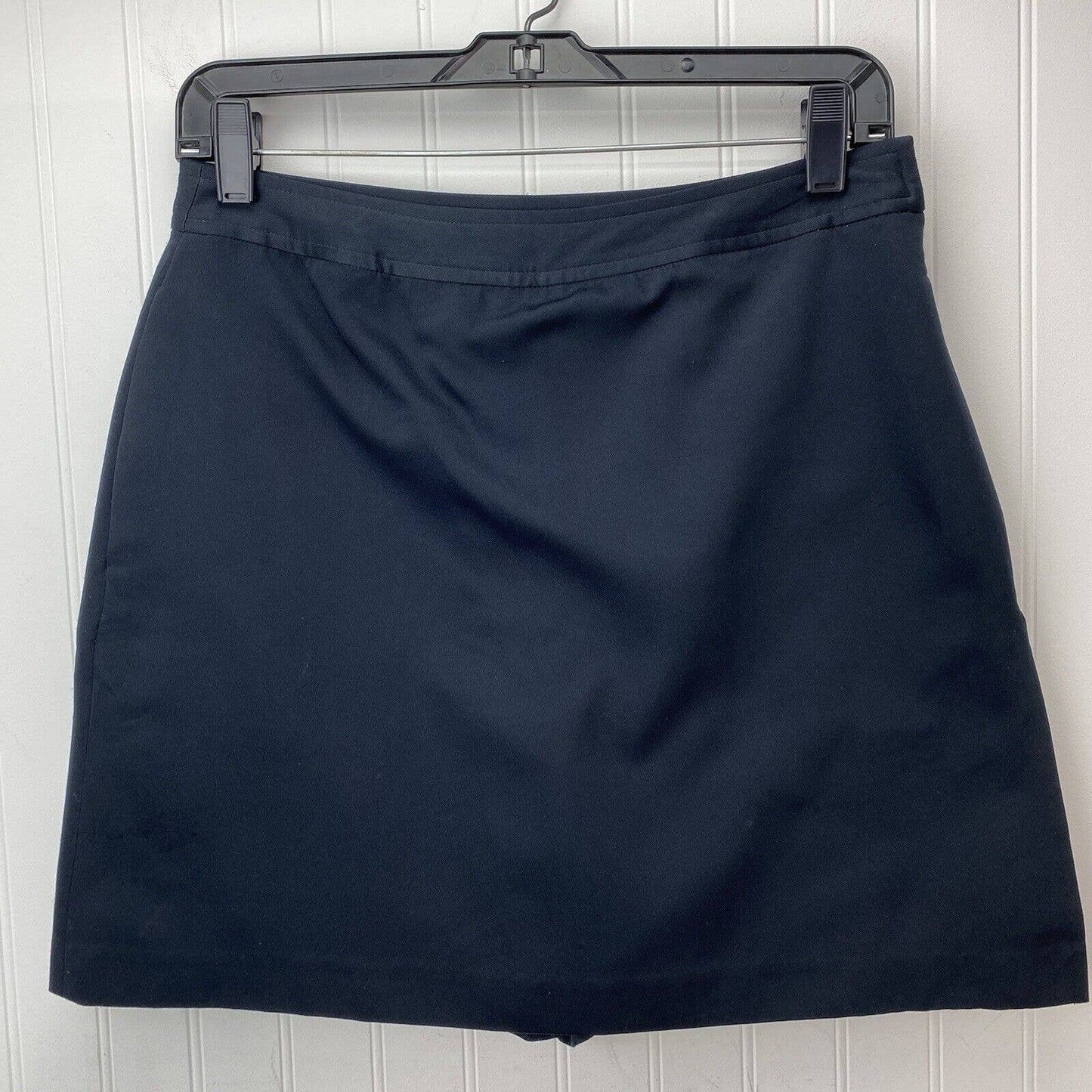 EP Pro Golf Skort Sz 4 Women Black Activewear Tennis Skirt w/Shorts Side Zip EUC