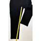 Chicos Ponte Knit Ankle Pants 1 (US 8/Medium) Black Stretch Pull On Slimming EUC