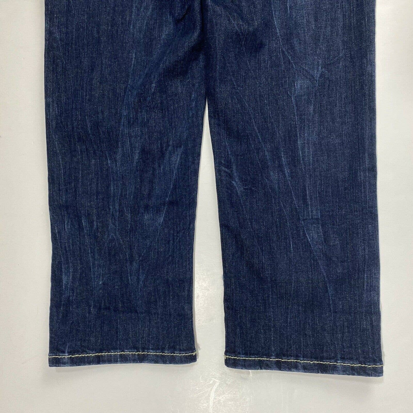 BKE Buckle Dakota Crop Sz 28 Womens Midrise Denim Blue Cropped Jean Dark EUC