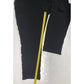 Chicos Ponte Knit Crop Pants Sz 2 (US 12/Large) Womens Black Stretch Pull On EUC