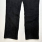 Levis 505 Straight Jeans Womens 16 High Rise Stretch Black Denim Jeans Plus Size