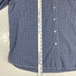 Timberland Plaid Button Up Shirt Sz XL Mens Casual Blue Long Sleeve Top XLarge