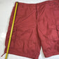 Vintage Ocean Pacific OP Cargo Shorts Mens 40 Red Ripstop Cotton Long Baggy