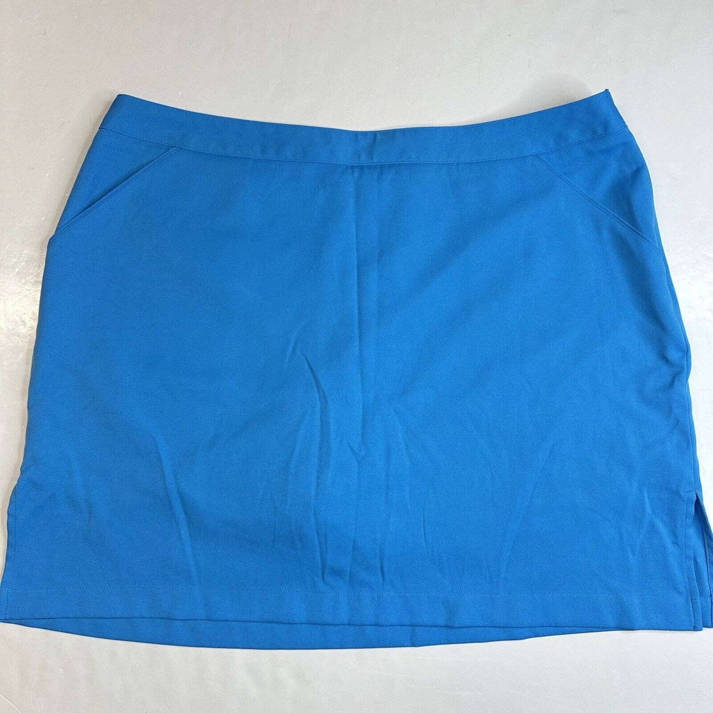 Coral Bay Golf Skort Womens 18 (37"Waist) Bright Blue Active Skirt/Shorts EUC