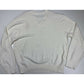 Vintage McBriar Sweater Large Mens White Acrylic Pullover Embroidered JBird USA