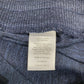 T by Talbots Crop Pants Sz Small Marled Navy Blue Pull On Casual Lounge Pant EUC