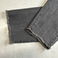 Maurices High Rise Skinny Jean Women L/12 Stretch Gray Denim Button Fly Distress