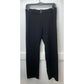 Betabrand Dress Pant Yoga Pants Medium Short Black Pull On Stretch Straight Leg