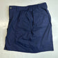 Duluth Trading Dry On The Fly Skort 6 Navy Blue Flex Active Skirt/Shorts EUC