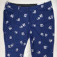 Lane Bryant The Allie Skinny Ankle Pants 18 Reg Navy Blue Floral Plus Size NEW