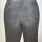 Maurices High Rise Skinny Jean Women L/12 Stretch Gray Denim Button Fly Distress