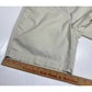 ADIDAS Sz 6 Womens Stretch Athletic Bermuda GOLF Shorts Beige Khaki 17”Long