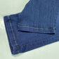 Liverpool Glider Cruiser Bermuda Shorts Sz 6/28 Pull On Stretch Denim Jean Dark