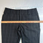 APT 9 Bootcut Trouser 14 Midrise Black Plaid Dress Pant Tummy Control Career NEW