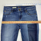 Kut From The Kloth Catherine Boyfriend Colorblock Sz 6 Stretch Denim Jeans Holes