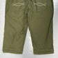 Abercrombie & Fitch Linen Blend Capri Sz 10 Olive Green Pants NEW *Measure Big*