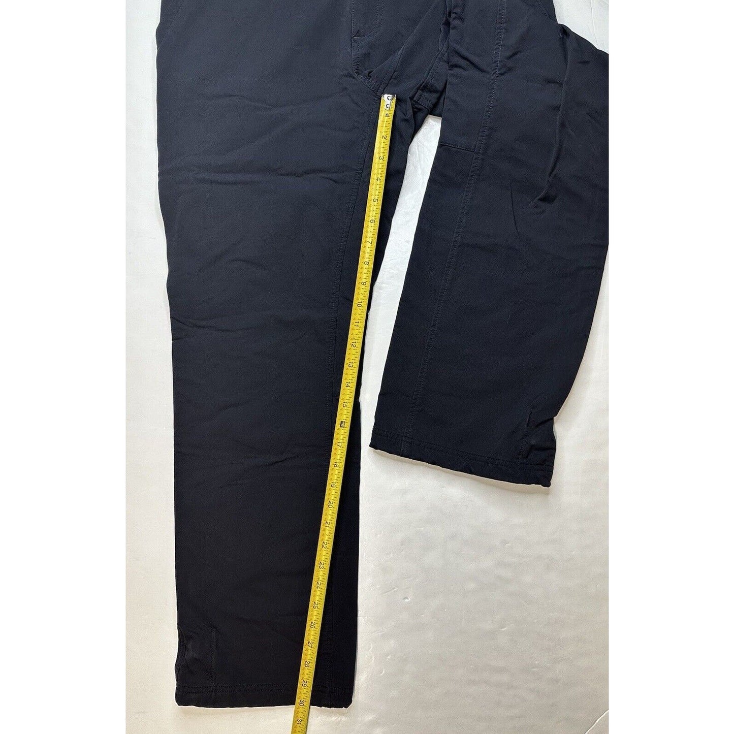 Duluth Trading Black Hills Water Repellent Pants Womens 14 Lined Cinch Hem