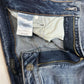 Silver Avery Straight Crop Jeans 18 Curvy High Rise Denim Blue Distressed Plus