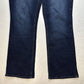 Maurices Midrise Bootcut Jeans Womens 14 Regular Stretch Blue Denim Dark Wash