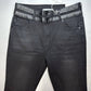 Kancan Jeanie High Rise Bootcut Jeans Women 15/31 Black Flared Stretch Denim NEW