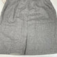 Vintage Barry Ashley Partners 100% Merino Wool Skirt 26W Gray Lined USA NWT Flaw