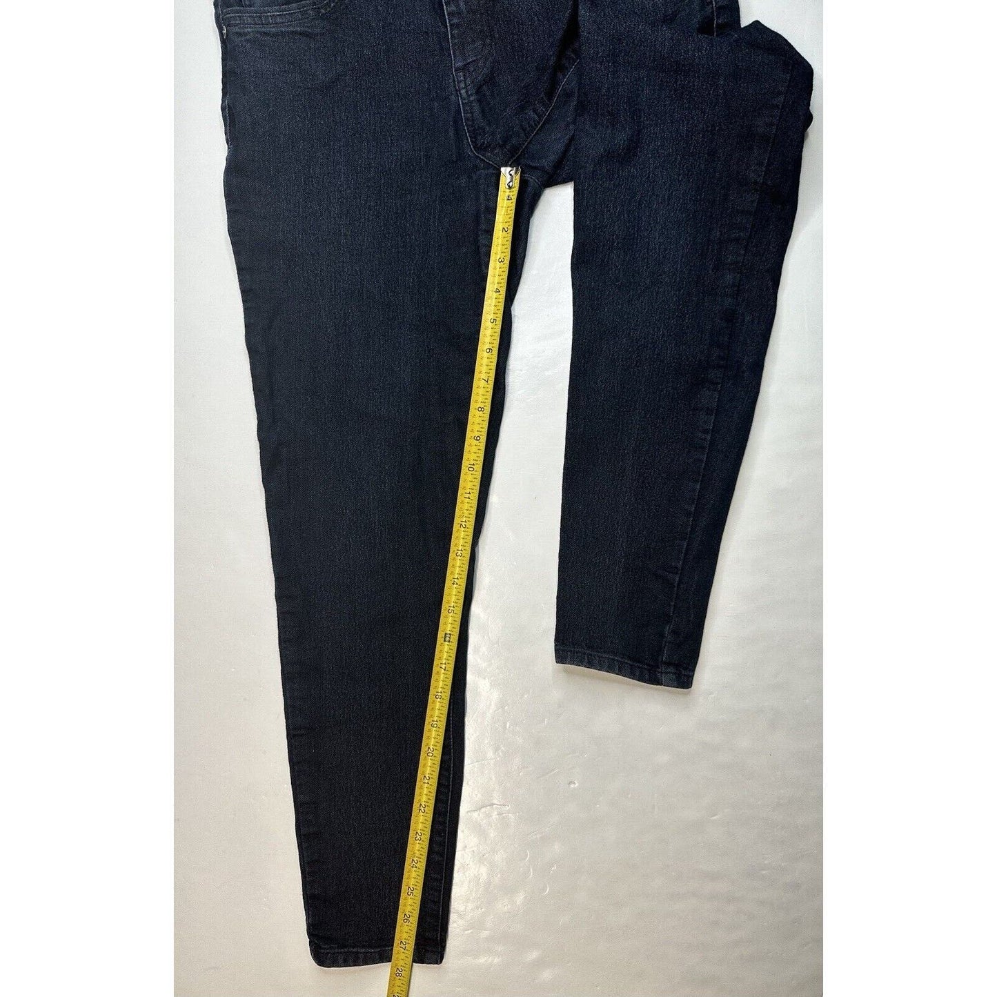 Democracy Ab Technology Skinny Jeans Womens 8 Dark Blue Stretch Denim