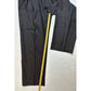 Mark Shale Wide Leg Trousers 10 Gray Wool Cashmere Pleated Pinstripe *Petite