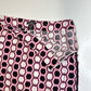 Golftini Skort 6 Long Pink Hexagon Pattern Activewear Tennis Skirt Shorts *Flaw