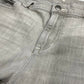 Eileen Fisher Tapered Ankle Sz 12 Midrise Light Gray Denim Jeans Organic Cotton