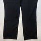 Chicos Ponte Knit Ankle Pants Sz 1 (US 8/Medium) Black Stretch Pull On Crop