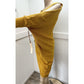 Gibson Latimer Tunic Sweater XL Mustard Yellow Asymmetrical Dolman Sleeve NEW