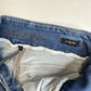 Jag Jeans High Rise Skinny Jean Womens 6 Pull On Stretch Blue Denim *Flaw