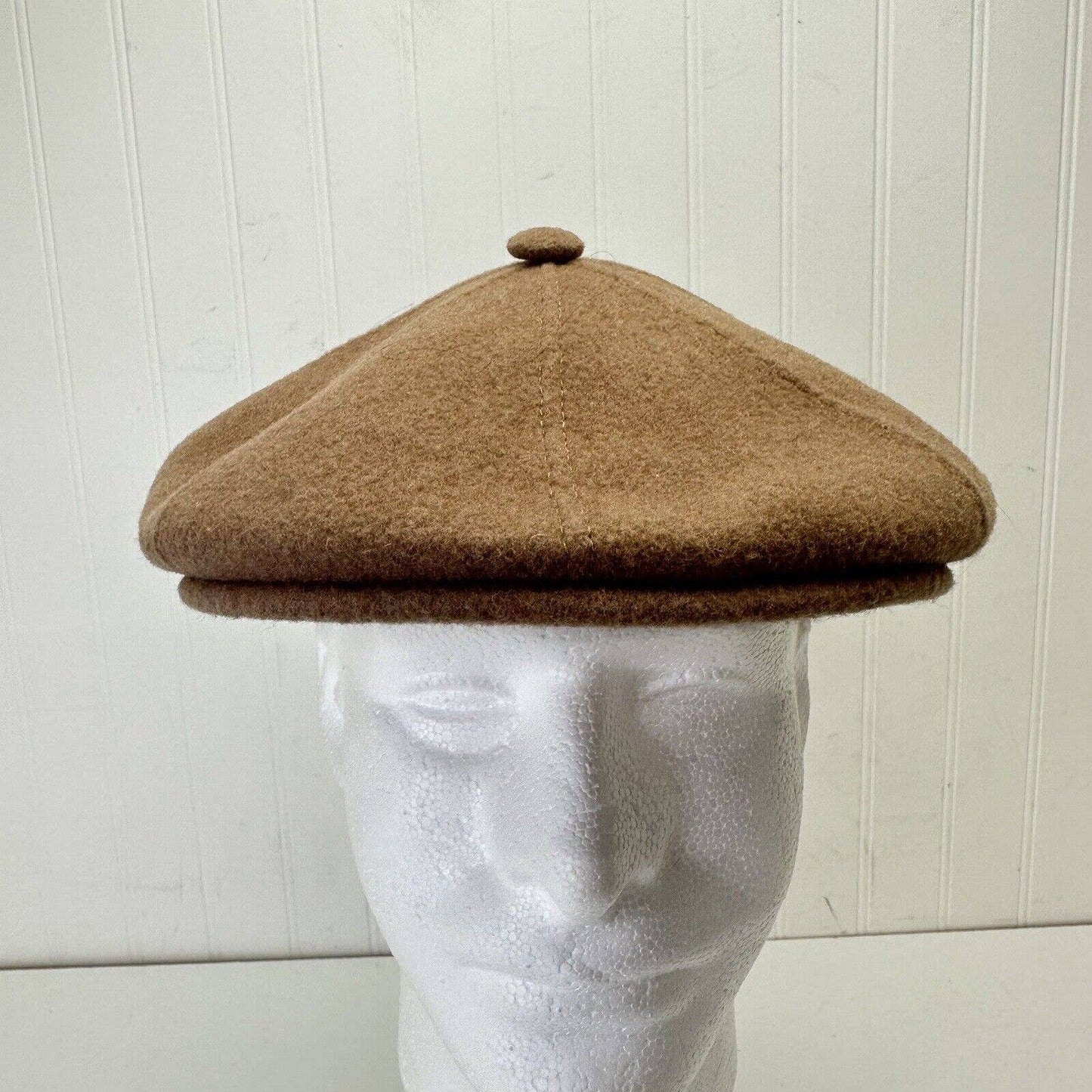 Vintage KANGOL Gatsby, Newsboy, 8/4, Applejack 8 Panel Wool Cap Size 56cm / US 7