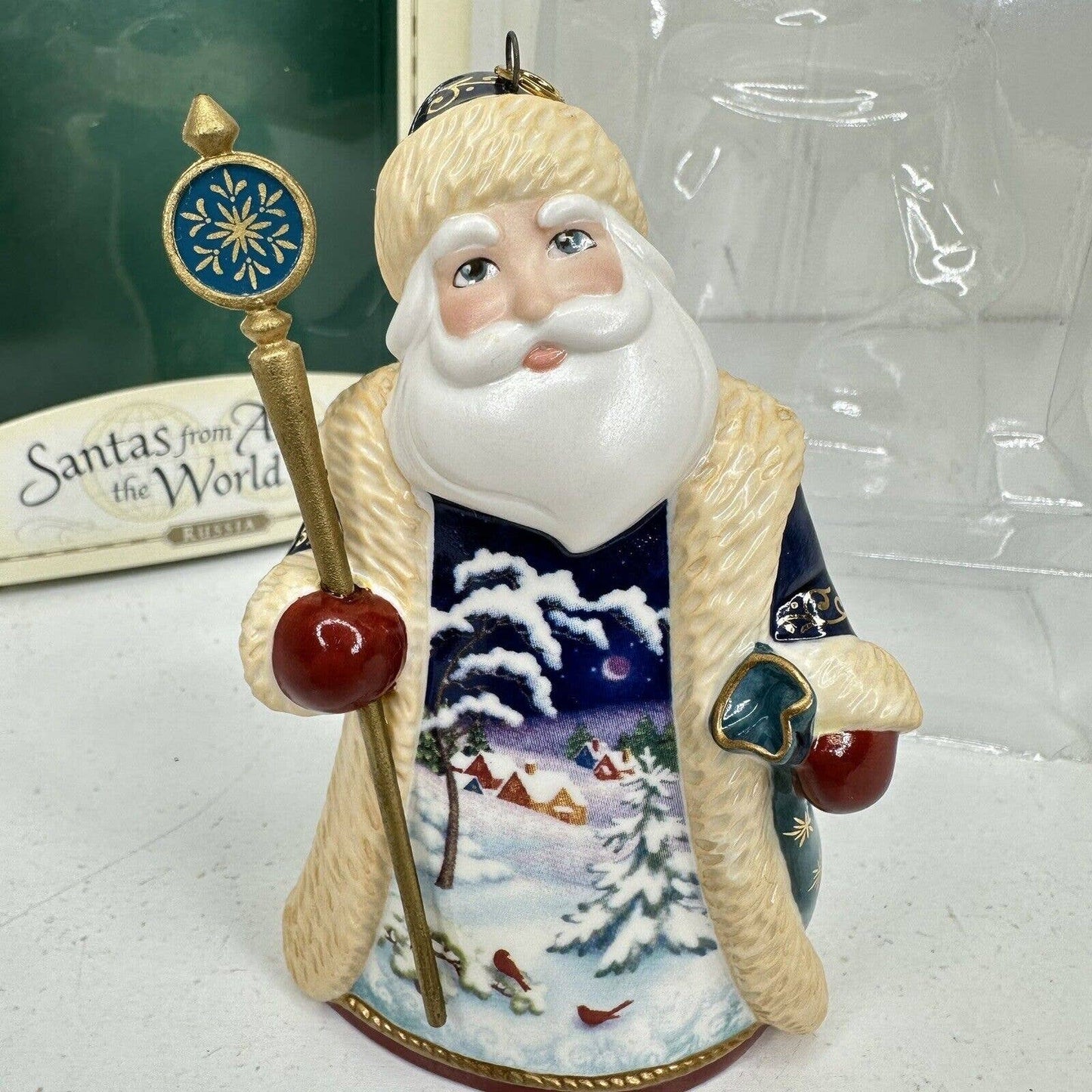 Hallmark Santa's From Around The World Keepsake Ornaments RUSSIA Santa Ornament