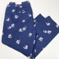 Lane Bryant The Allie Skinny Ankle Pants 18 Reg Navy Blue Floral Plus Size NEW