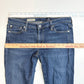 Adriano Goldschmied Ballad Slim Bootcut Jeans Womens 28R Denim Blue Jean