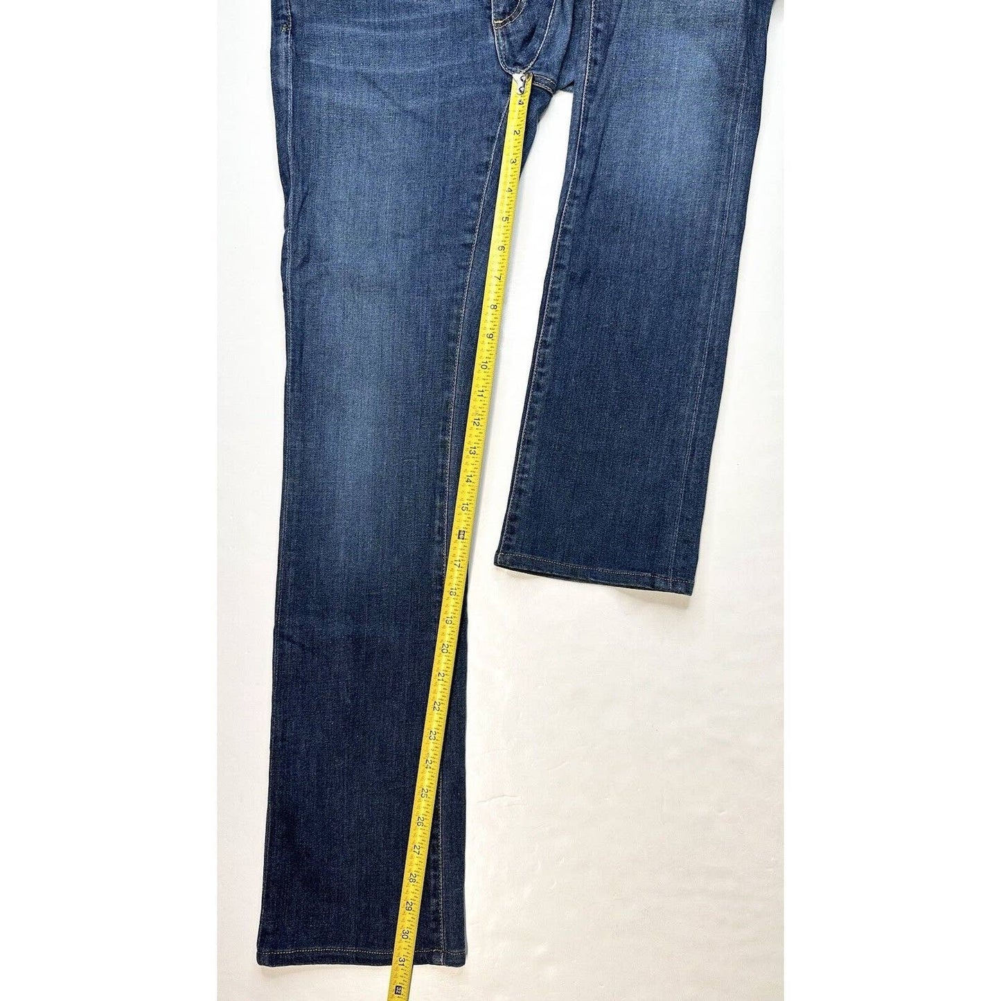 Adriano Goldschmied Ballad Slim Bootcut Jeans Womens 28R Denim Blue Jean